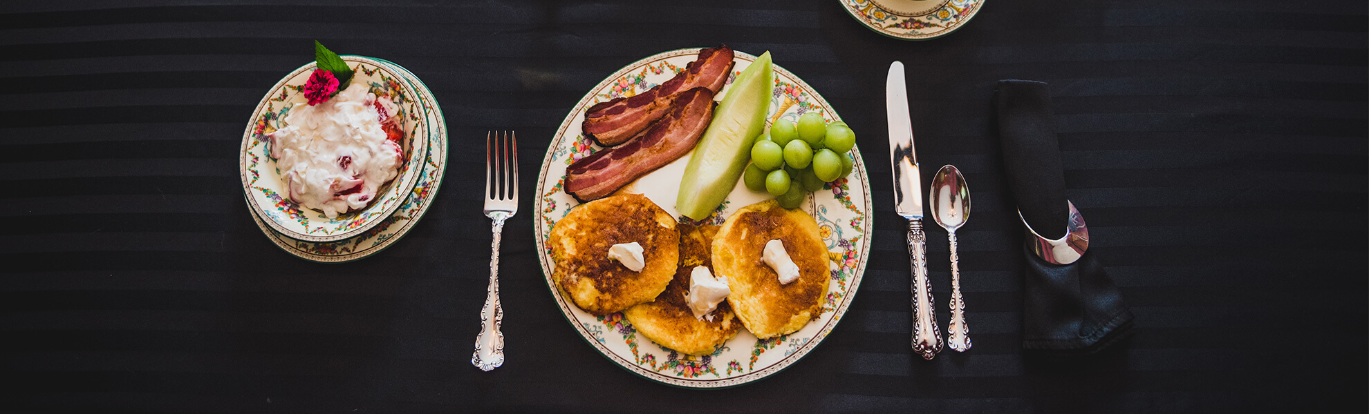 delicious breakfast spread