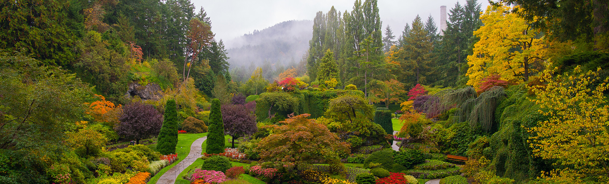photo of butchart gardens